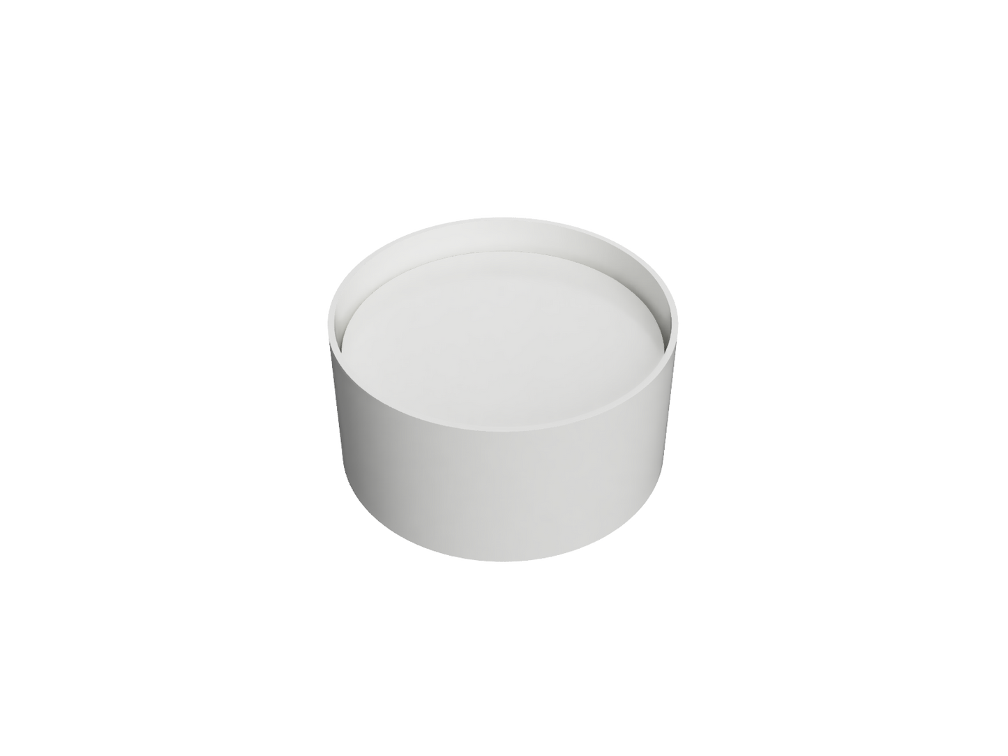 Shallow Inserts - White